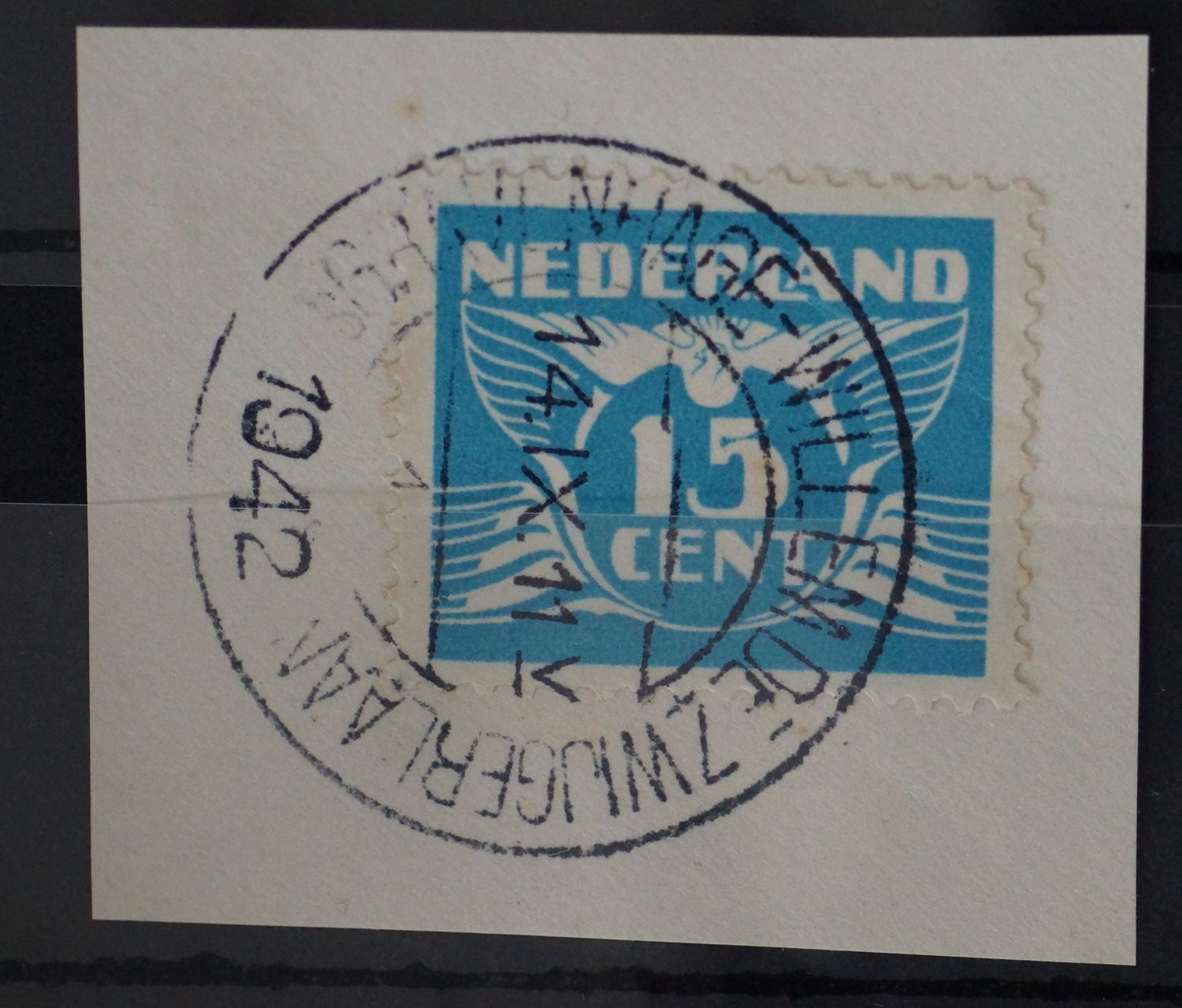 sGravenhage-Willem de Zwijgerlaan 1 op NVPH 384
