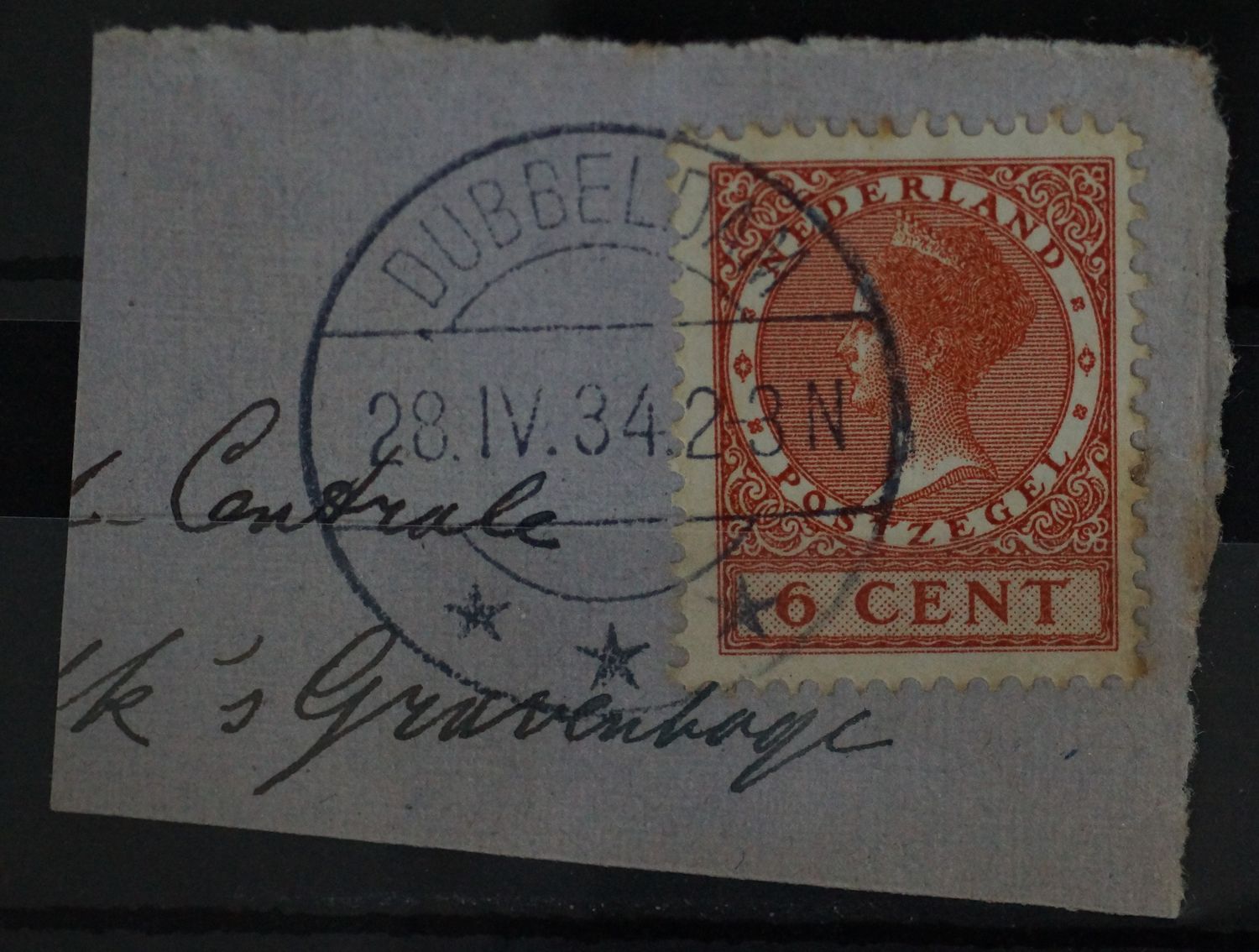 Dubbeldam op NVPH 178