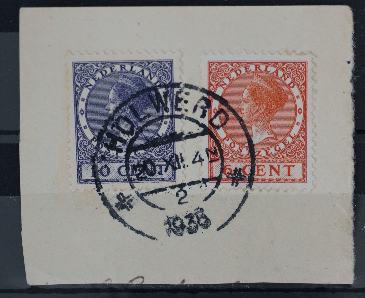 Holwerd 2 op NVPH 178 en 183 Holwerd 2 op NVPH 178 en 183