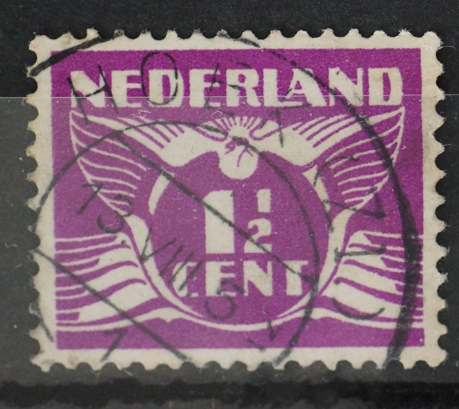 Hoek (Zl.) 1 op NVPH 171 Hoek (Zl.) 1 op NVPH 171