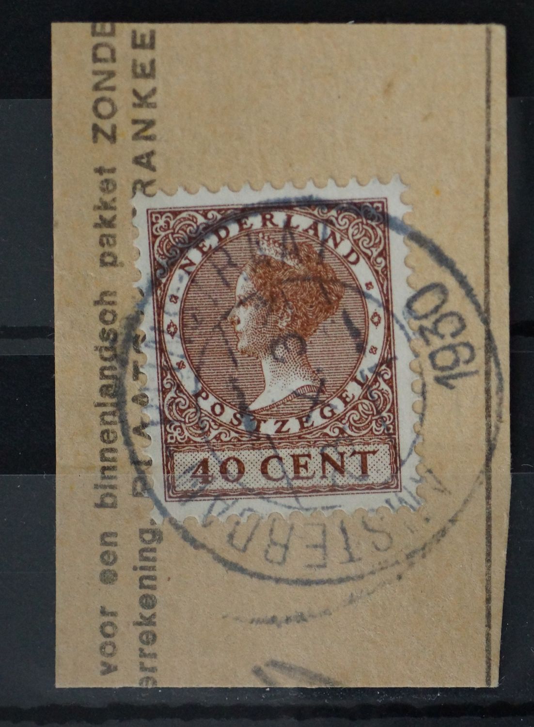 Amsterdam-Rijnstraat 1 op NVPH 196 Amsterdam-Rijnstraat 1 op NVPH 196