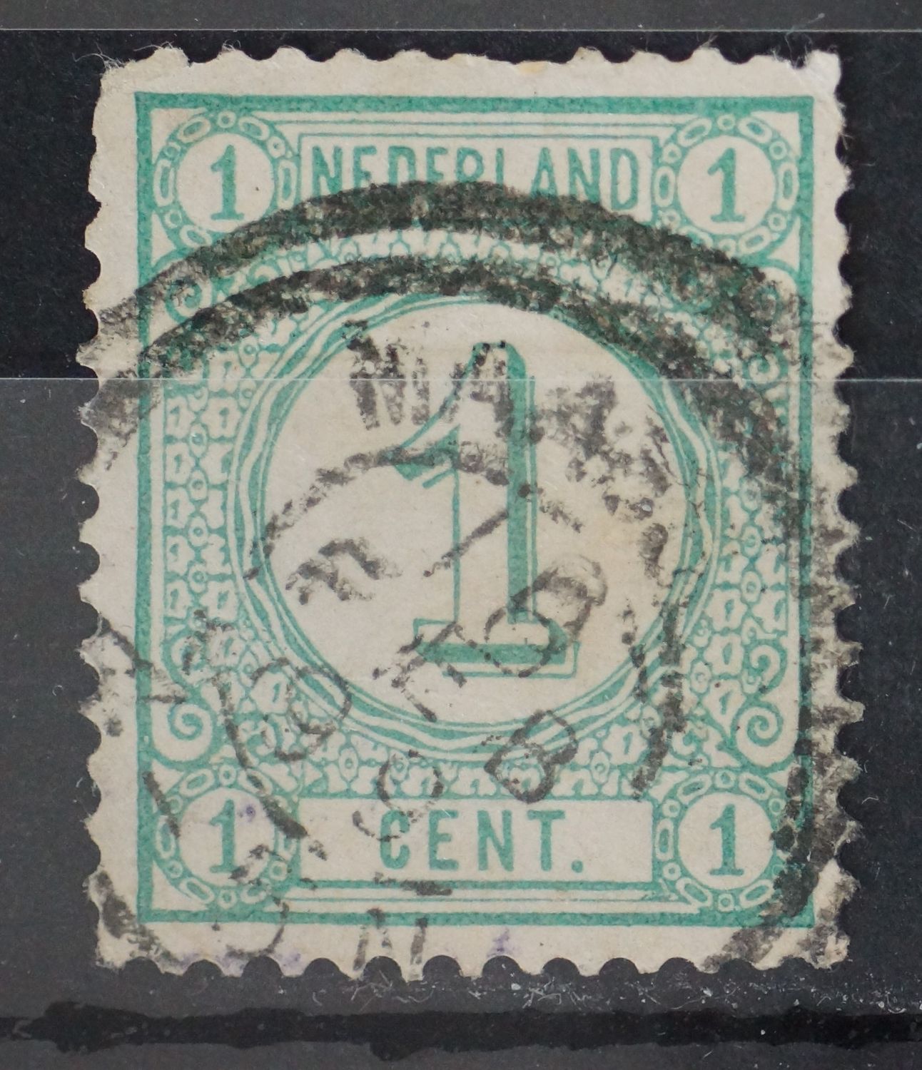 Dubbelring Maassluis op NVPH 31 Dubbelring Maassluis op NVPH 31