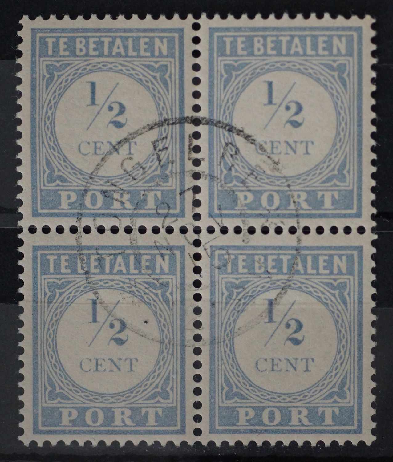 Tongelre (1915) op NVPH P44 (blok)