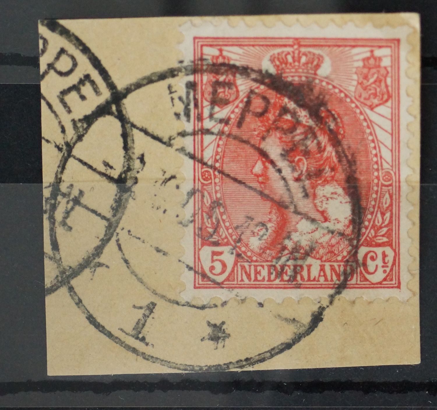 Meppel 1 op NVPH 60 - vrij schaars Meppel 1 op NVPH 60 - vrij schaars