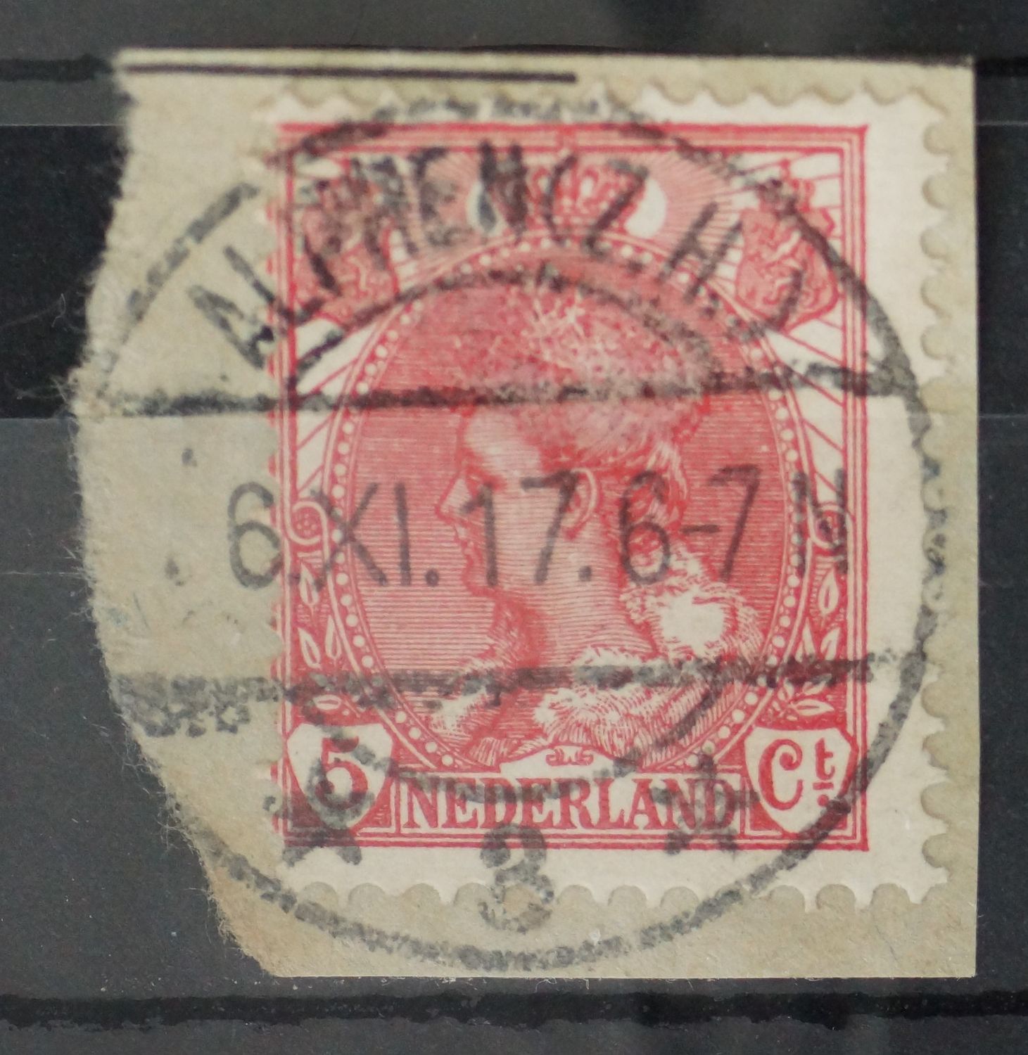 Alphen (Z.H.) 3 op NVPH 60 Alphen (Z.H.) 3 op NVPH 60