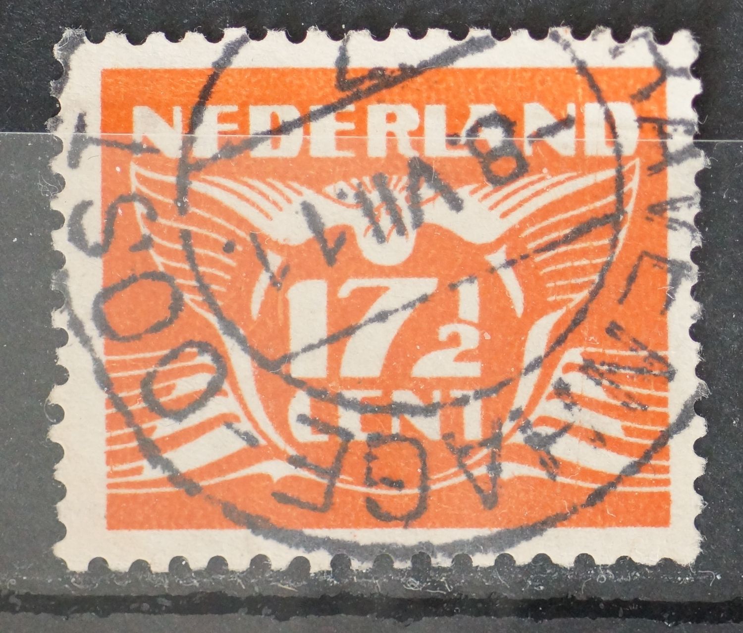sGravenhage-Oost 7 op NVPH 385