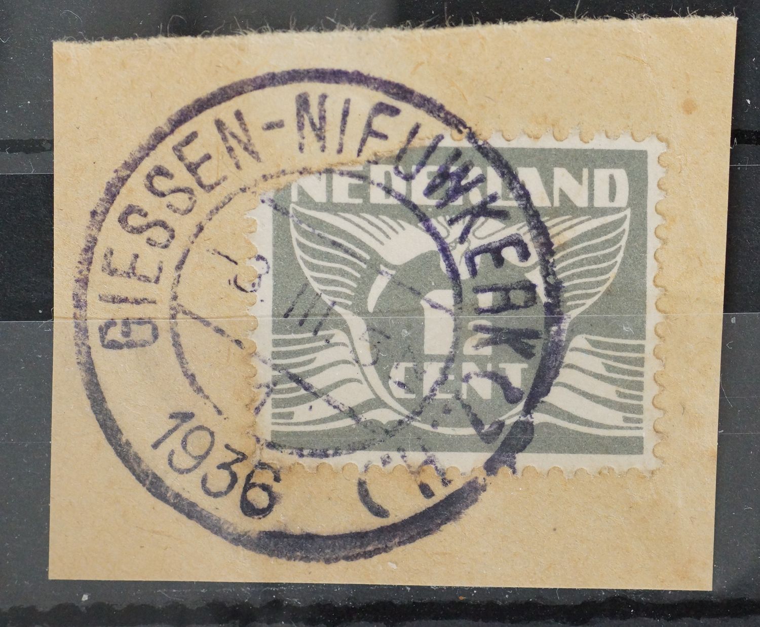 Giessen-Nieuwkerk (Z.H.) 1 op NVPH 172 (defect) Giessen-Nieuwkerk (Z.H.) 1 op NVPH 172 (defect)