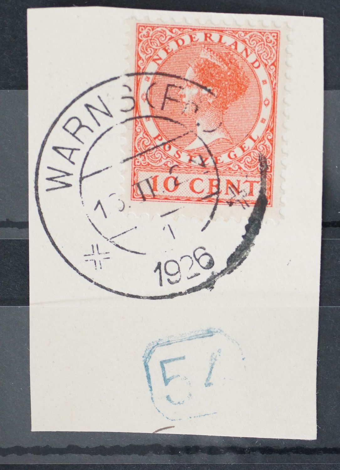 Warns (Fr.) 1 op NVPH 182