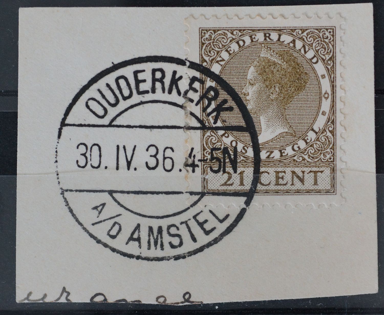 Ouderkerk a/d Amstel op NVPH 189