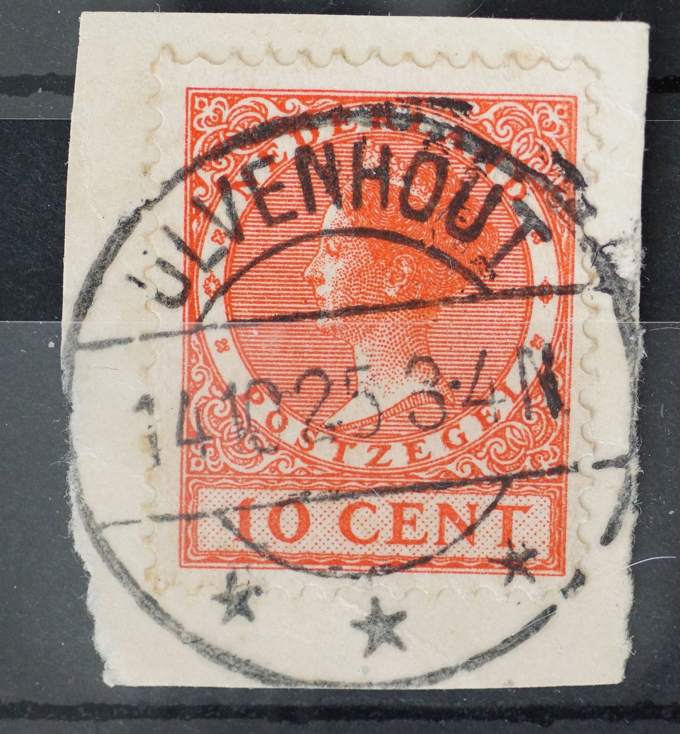 Ulvenhout op NVPH 153 - vrij schaars