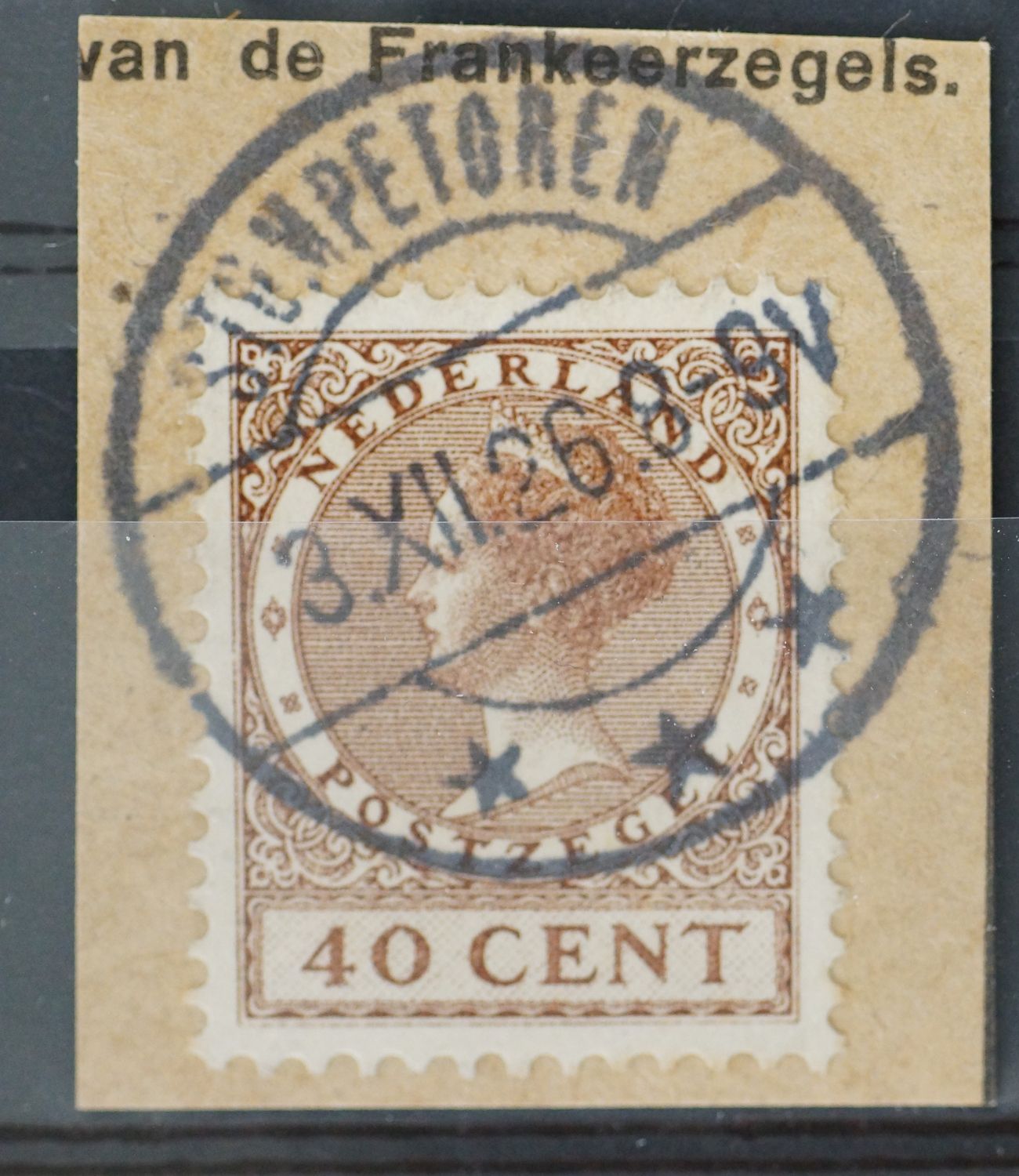 Stompetoren op NVPH 196
