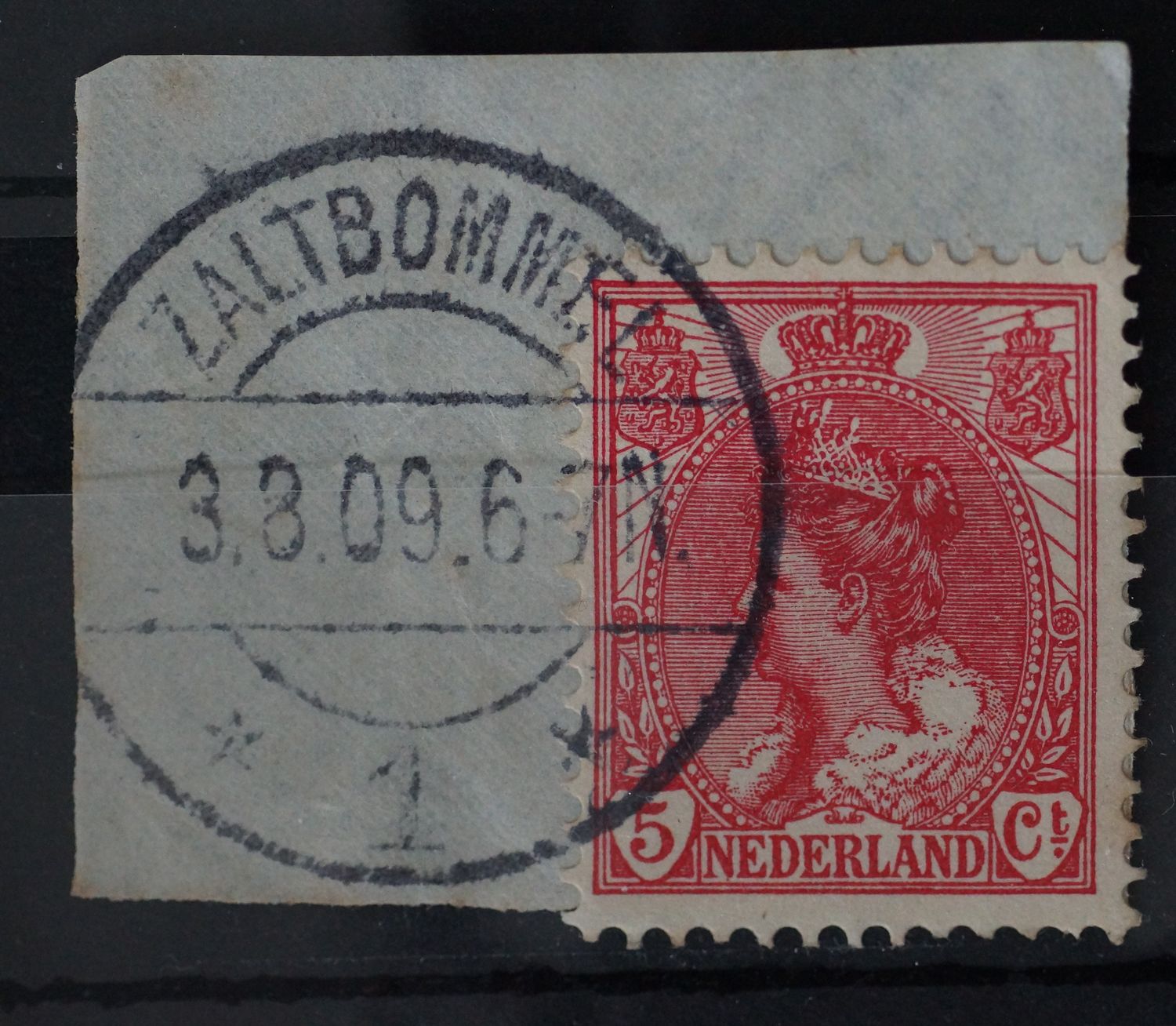 Zaltbommel 1 op NVPH 60 Zaltbommel 1 op NVPH 60