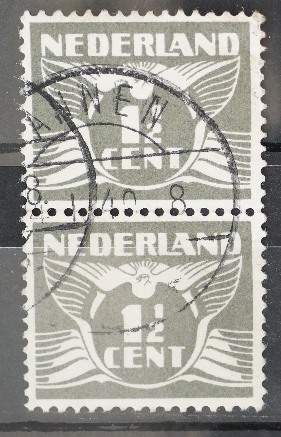 Annen op NVPH 172 (paar) - vrij schaars