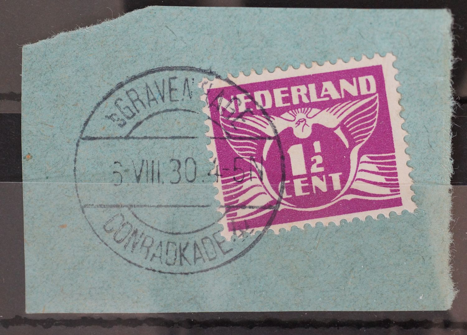 sGravenhage Conradkade 4 op NVPH 171