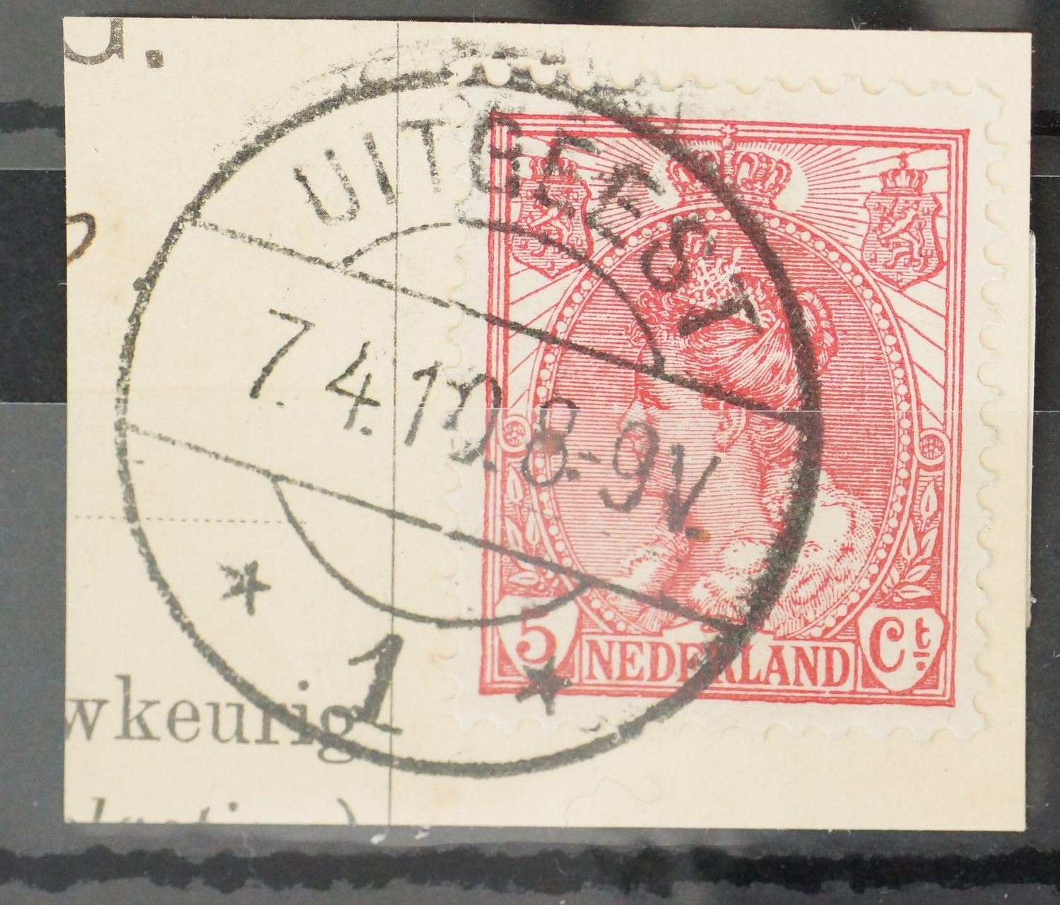 Uitgeest 1 op NVPH 60 Uitgeest 1 op NVPH 60