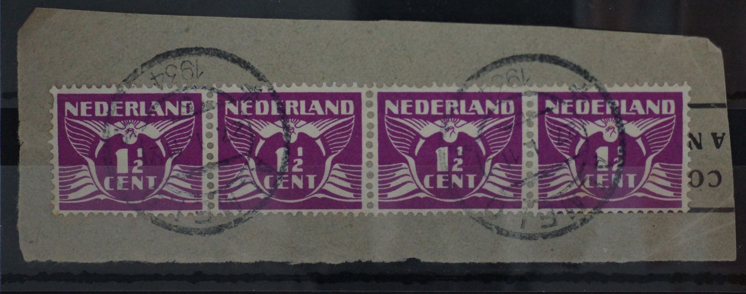 Almelo 5 op NVPH 171 (strip)