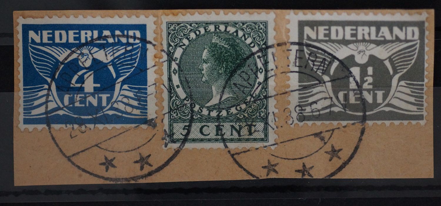 Appeltern op NVPH 172, 176 en 177