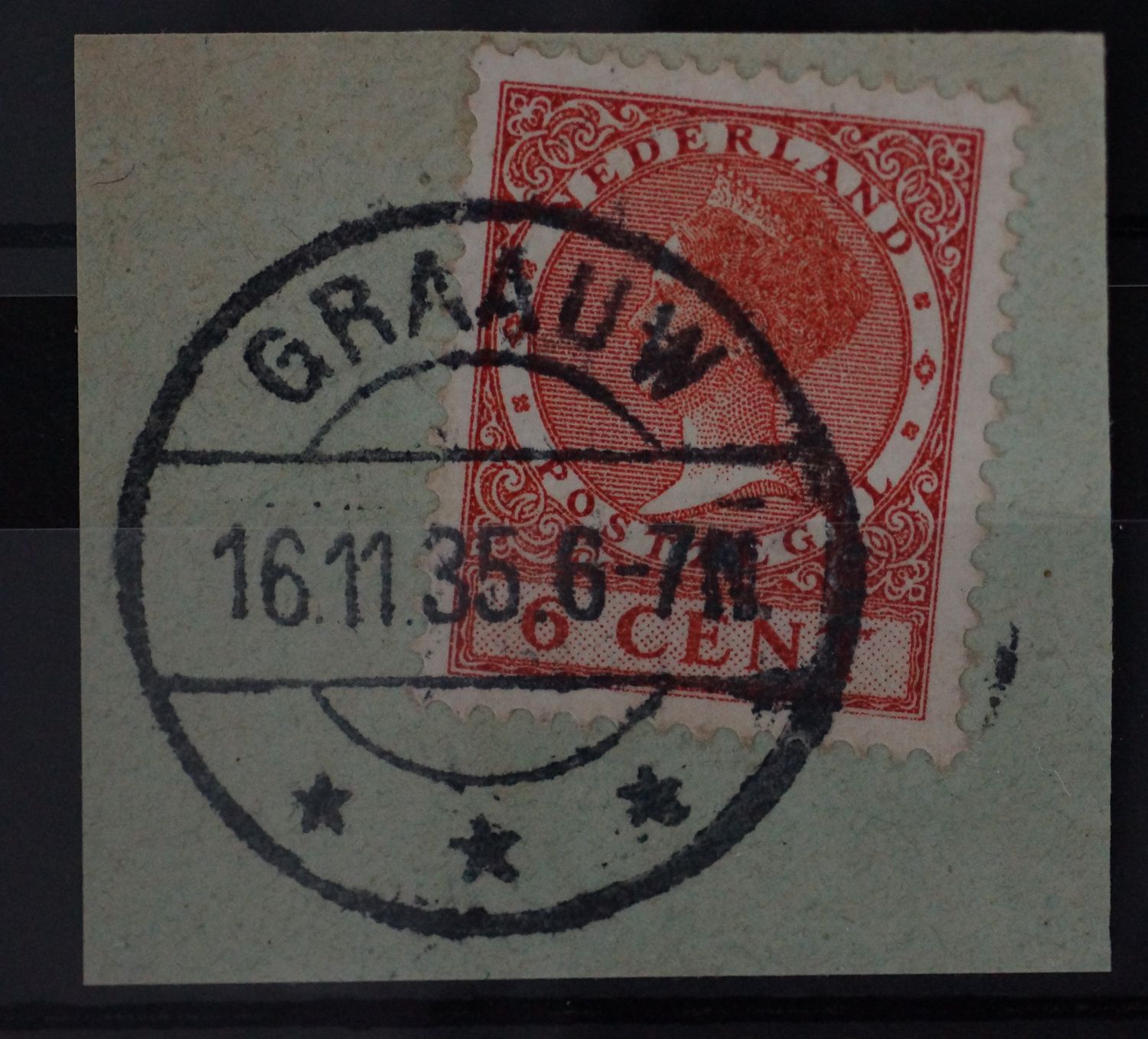 Graauw op NVPH 178 Graauw op NVPH 178