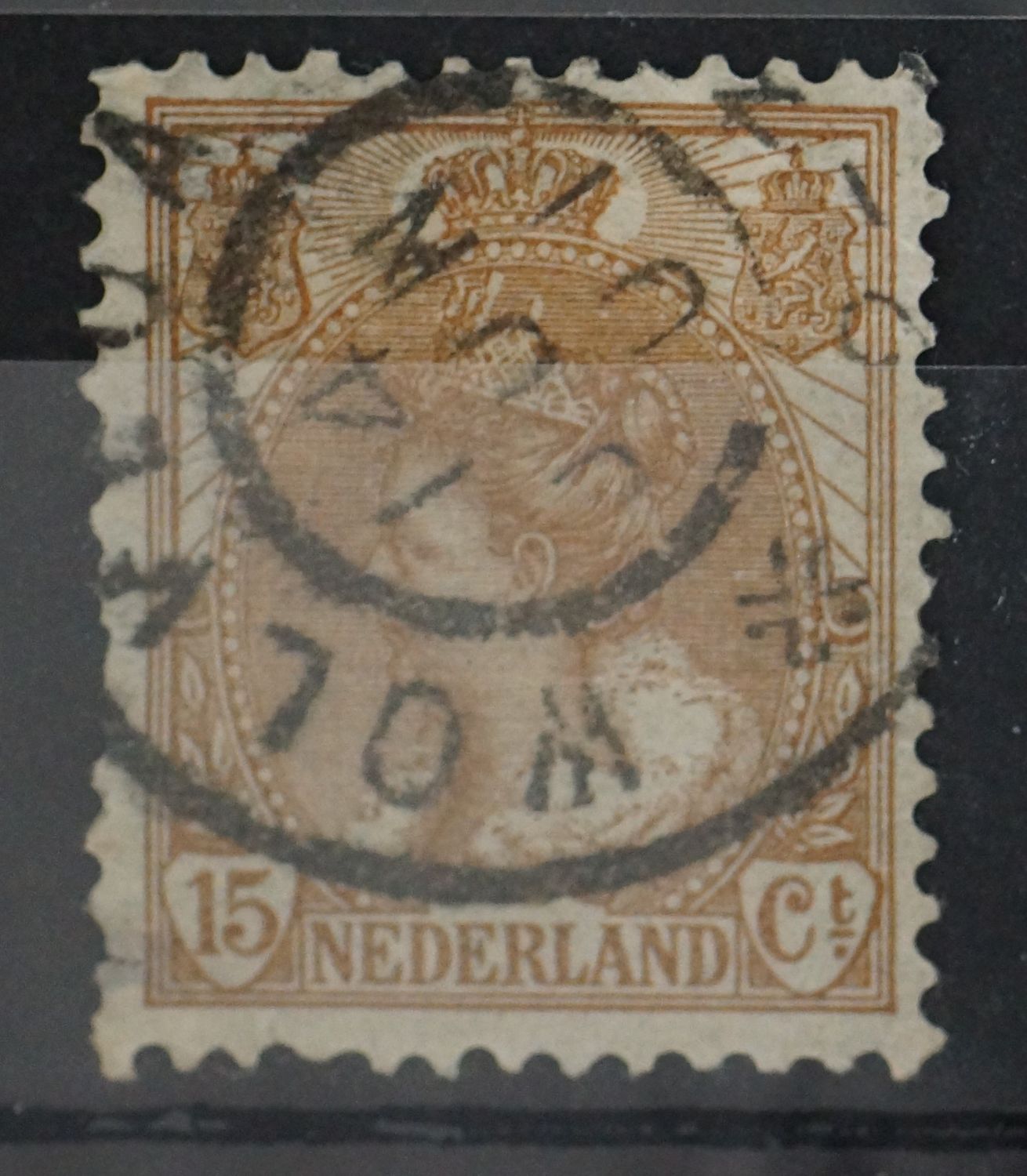 Wolvega op NVPH 65 (fraai)