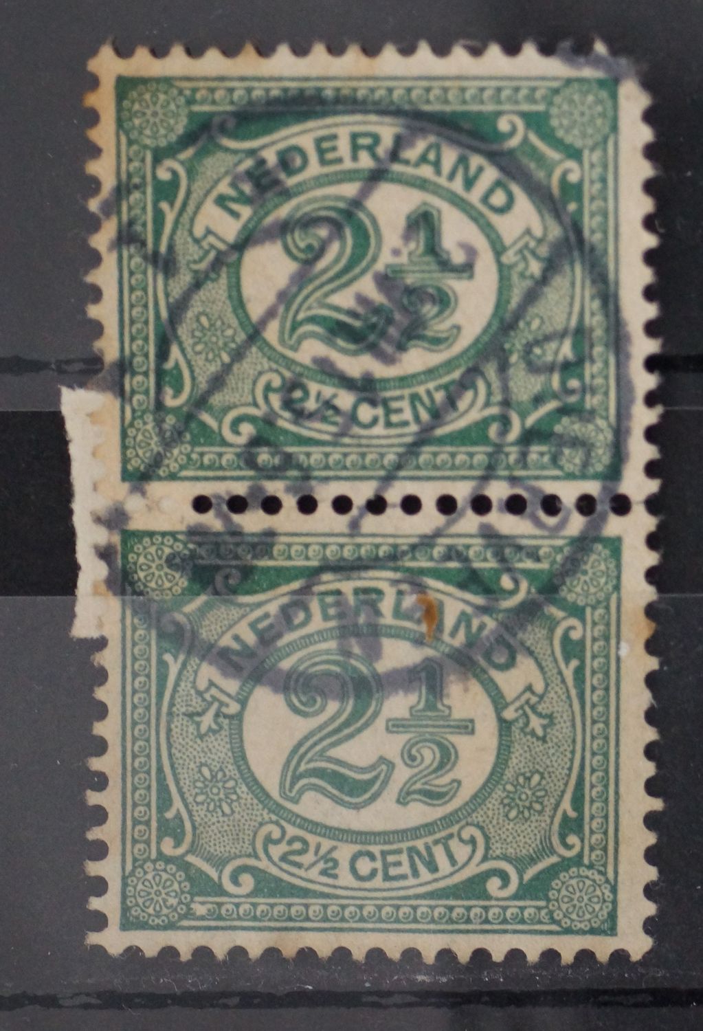 Overveen 1 op NVPH 55 (paar)