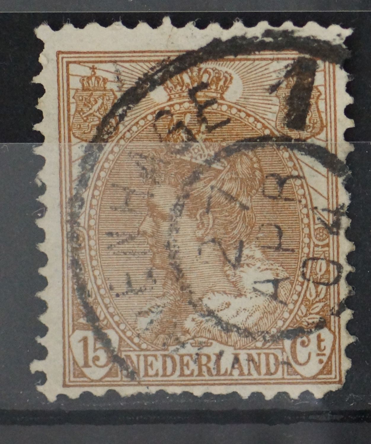 sGravenhage 1 op NVPH 64 sGravenhage 1 op NVPH 64