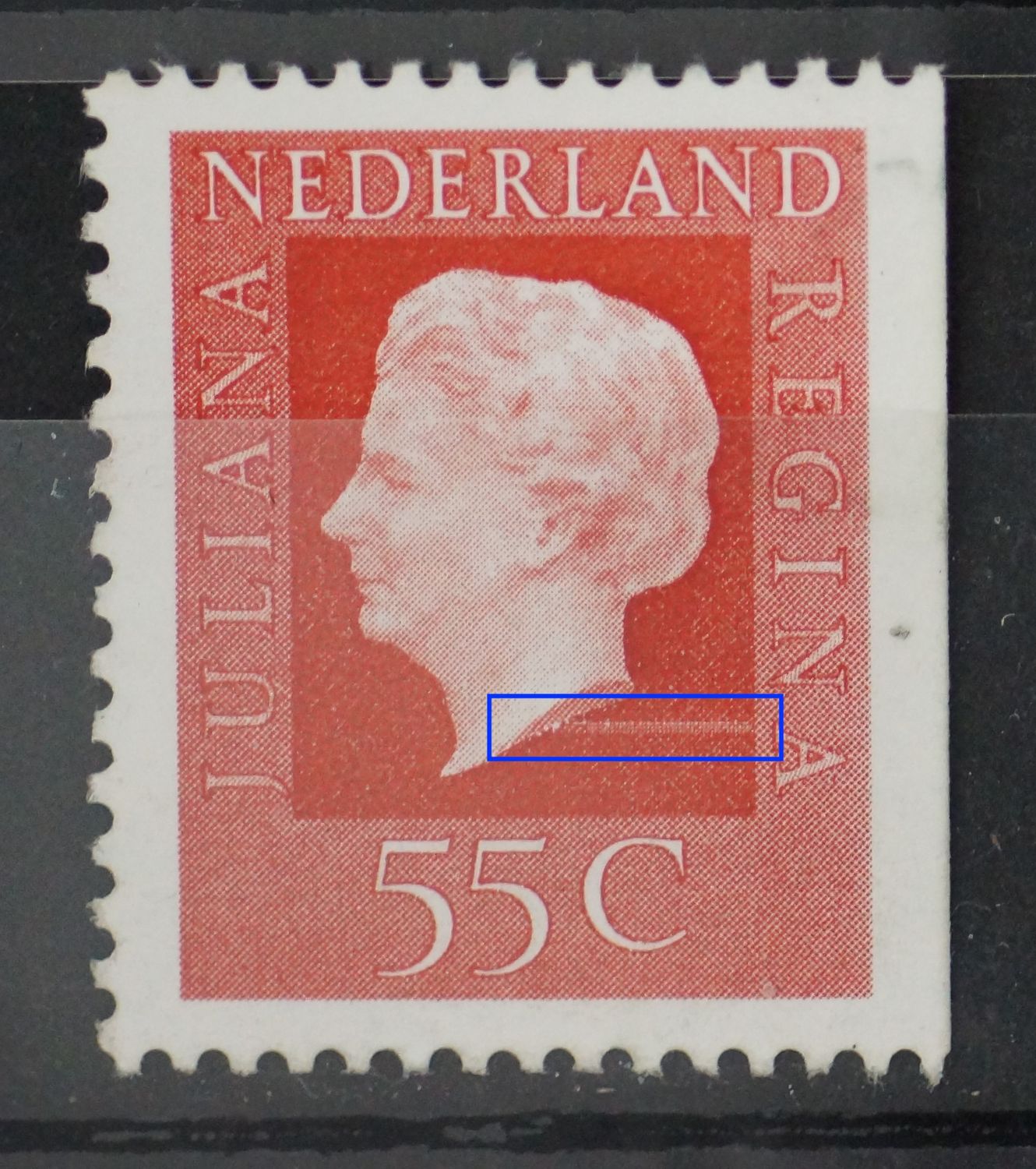 NVPH 946K - bijzondere horizontale streep /druktoeval