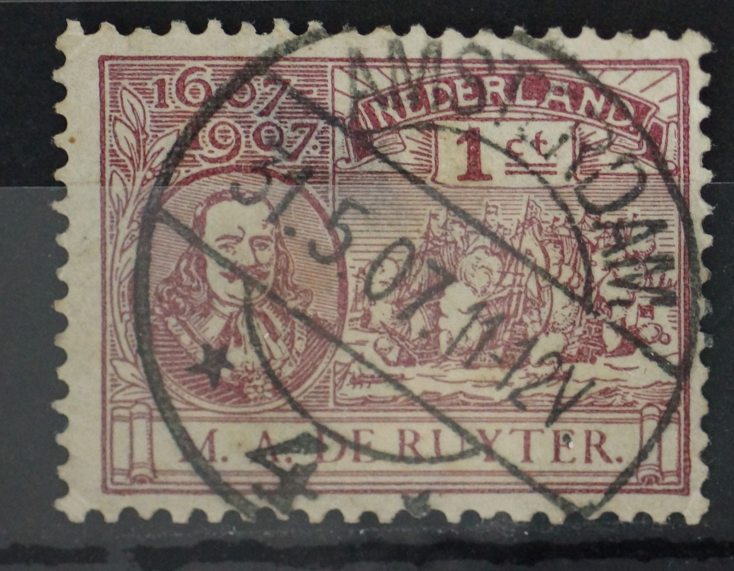 Amsterdam 4 op NVPH 88 (laatste dag van geldigheid)