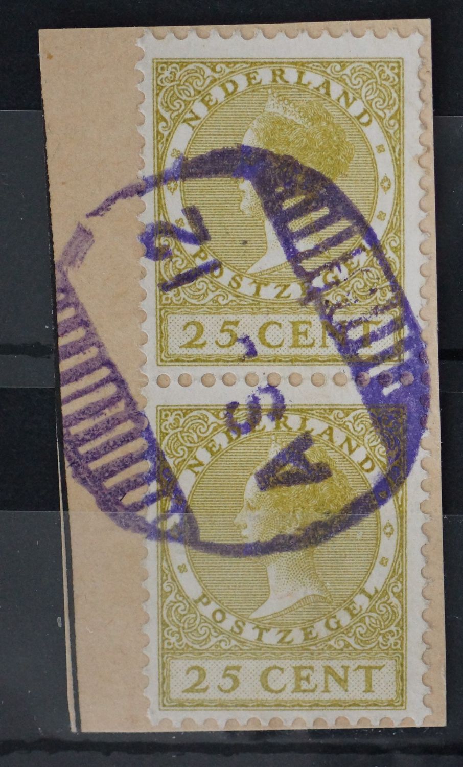 ASD 12 (Amsterdam Tulpplein) op NVPH 157 (paar) ASD 12 (Amsterdam Tulpplein) op NVPH 157 (paar)