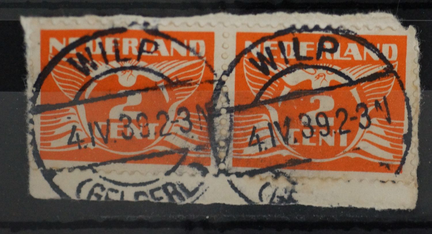 Wilp (Gelderl.) op NVPH 173 (paar) - vrij schaars