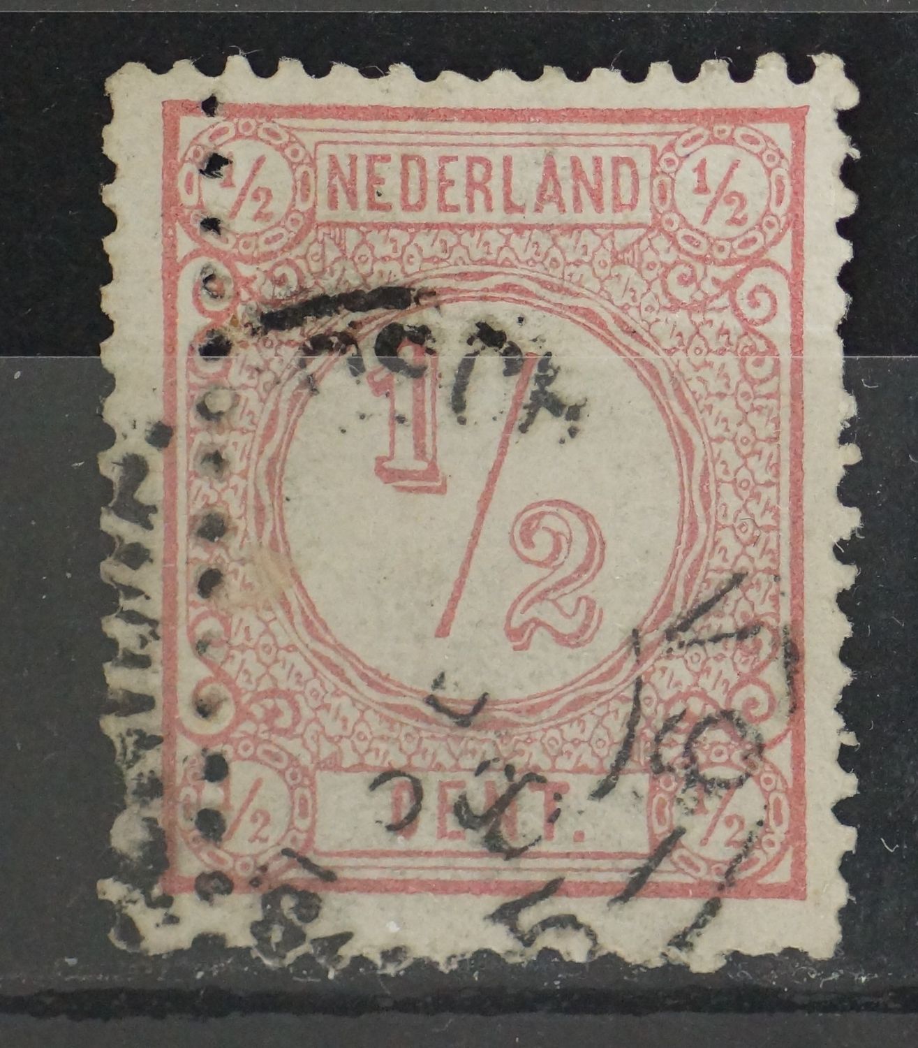 NVPH 30 - mooie verticale Bossche tanding