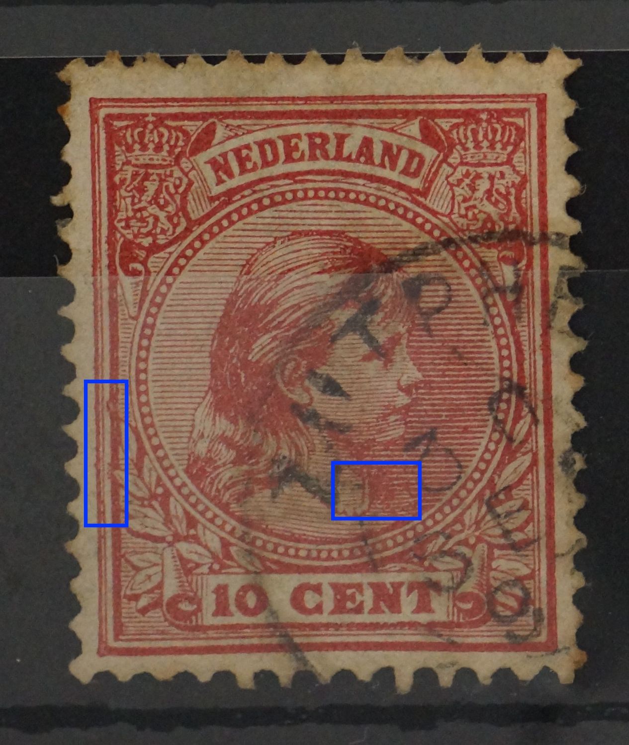 NVPH37 - rode vlekken