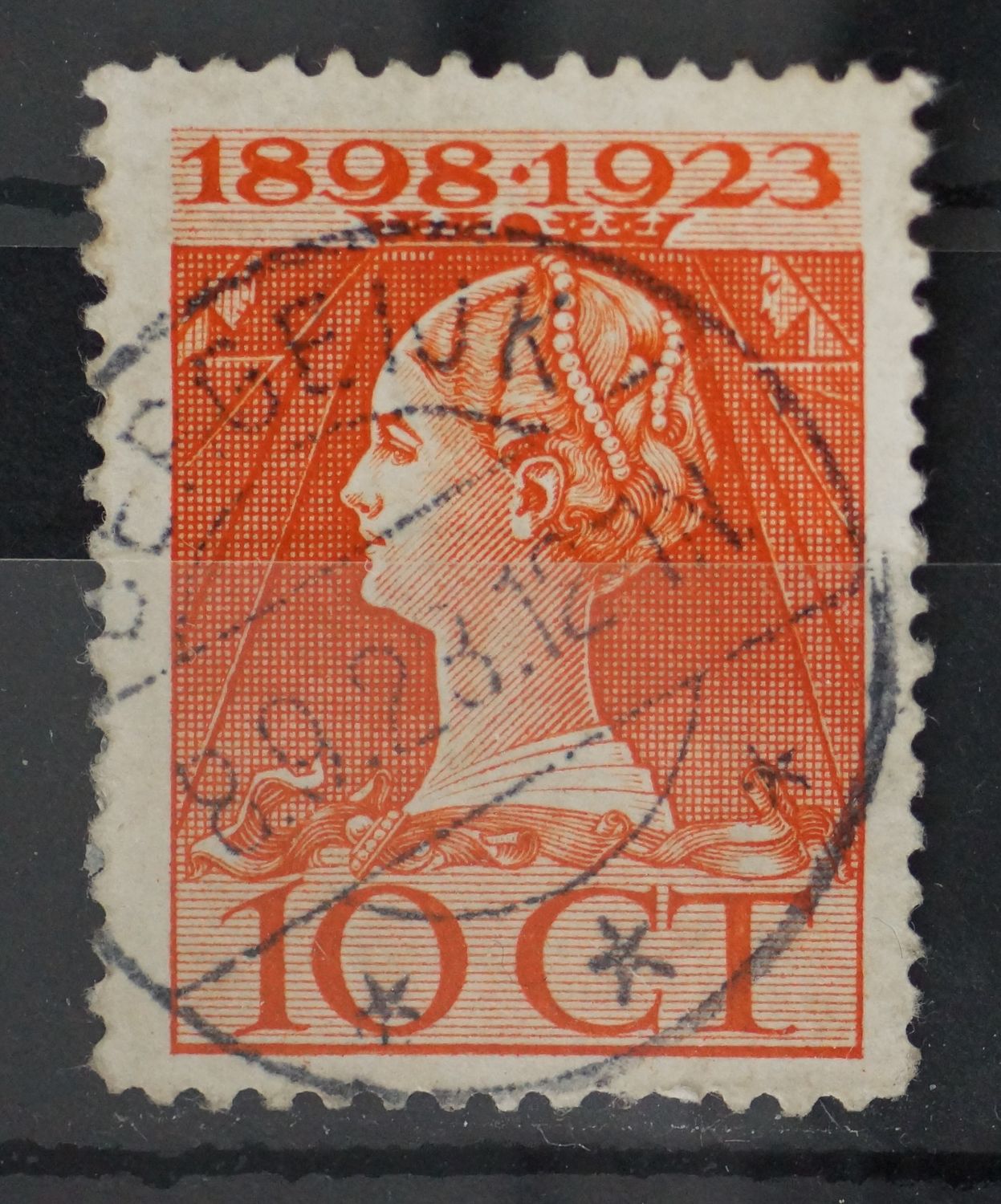 Bergeijk op NVPH 124 - vrij schaars