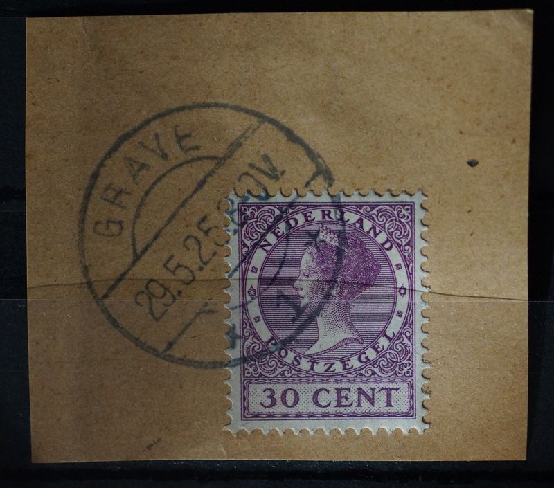 Grave 1 op NVPH 158 - plaatfout Grave 1 op NVPH 158 - plaatfout