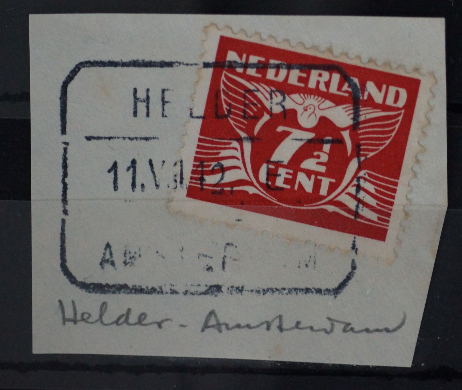 Helder - Amsterdam E op NVPH 381
