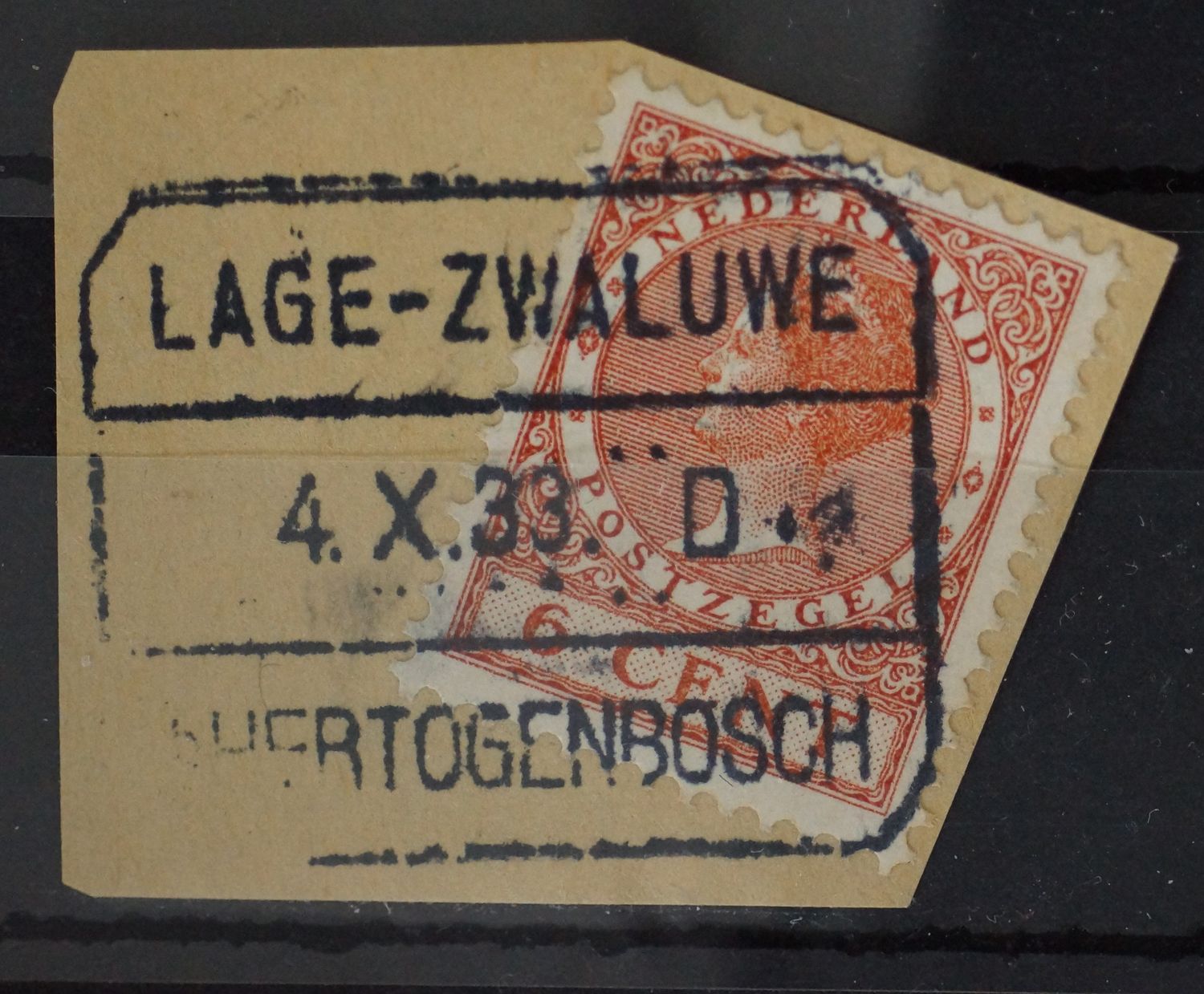 Lage Zwaluwe - sHertogenbosch D op NVPH 178