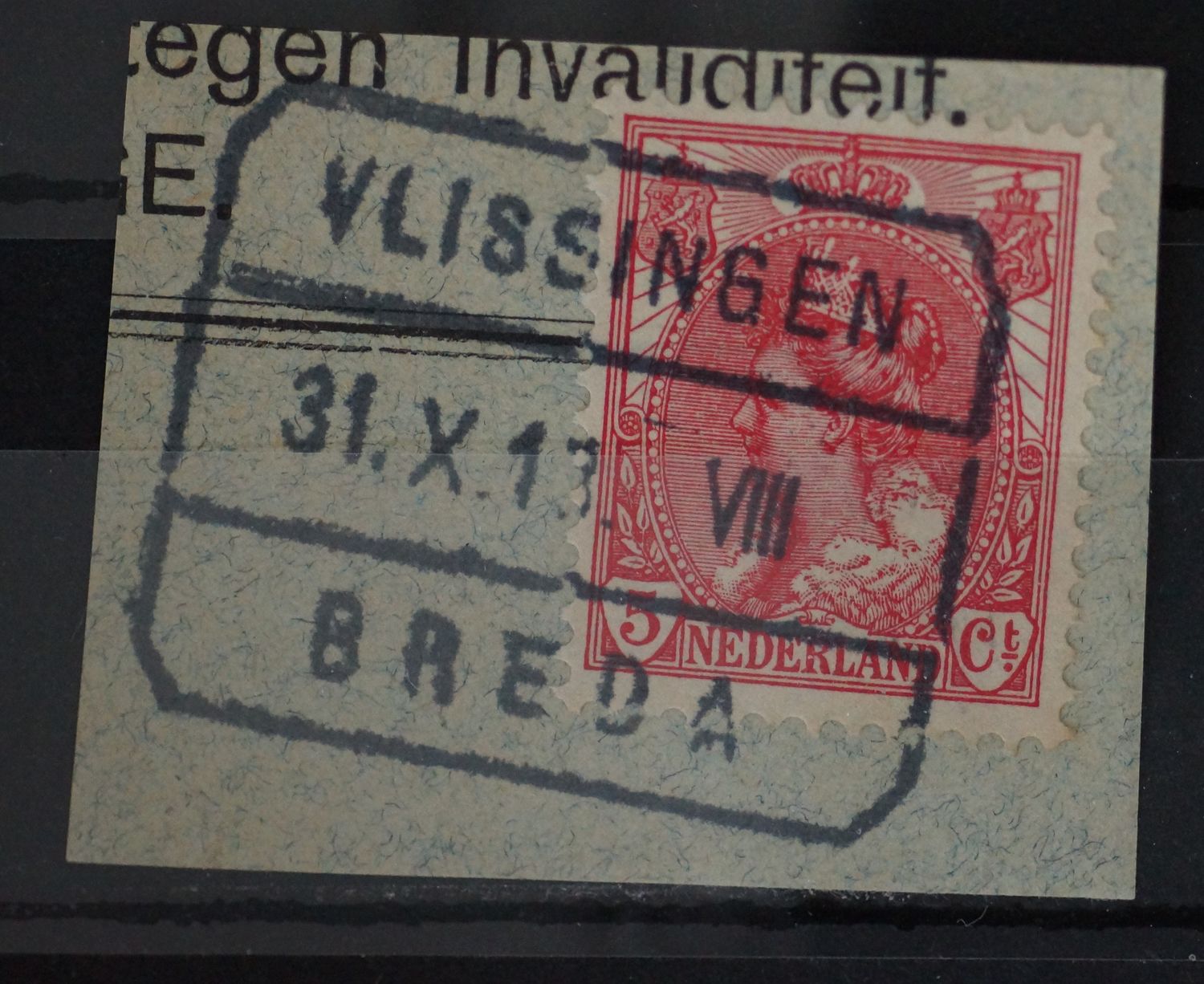 Vlissingen - Breda VIII op NVPH 60