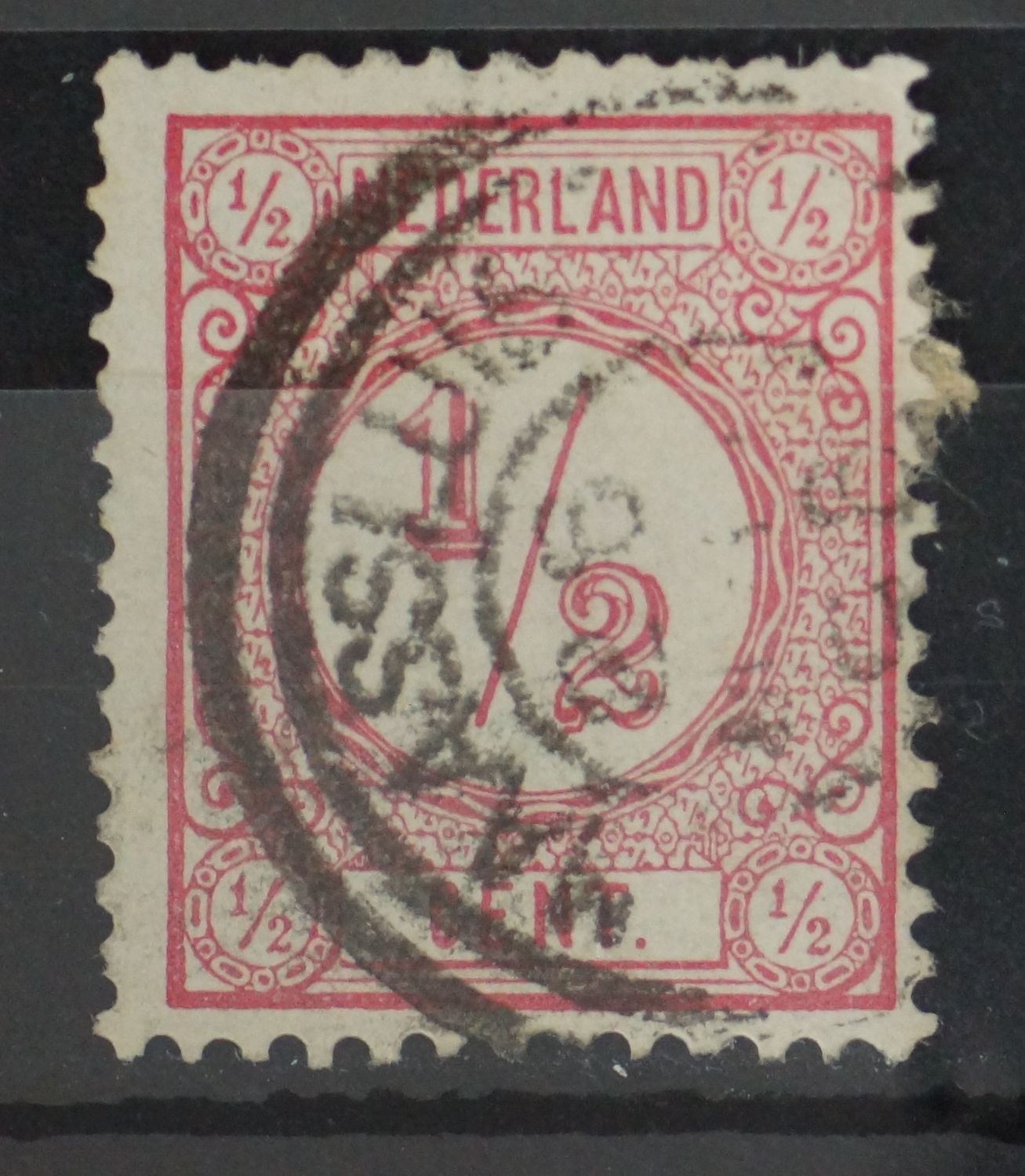 Dubbelring Maassluis op NVPH 30 Dubbelring Maassluis op NVPH 30