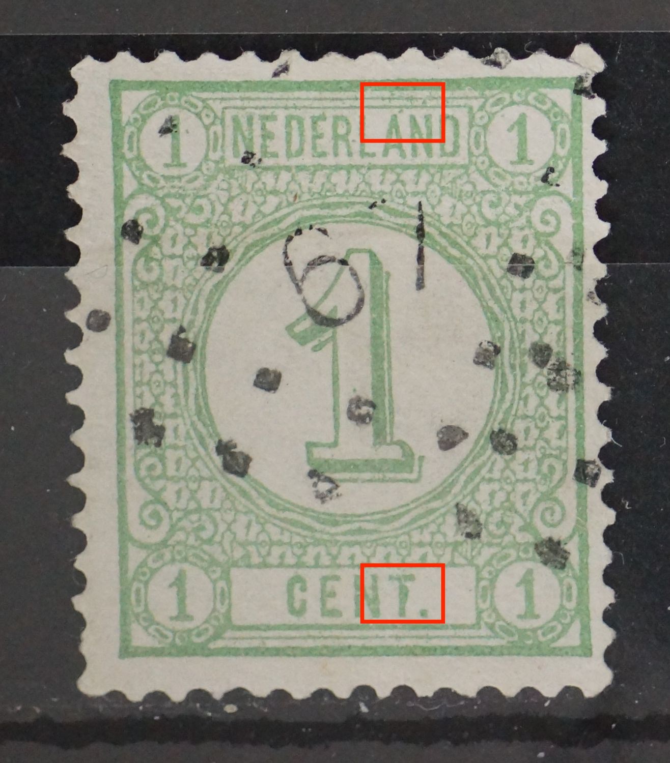 67 (Leeuwarden) op NVPH 31 - plaatfout 67 (Leeuwarden) op NVPH 31 - plaatfout