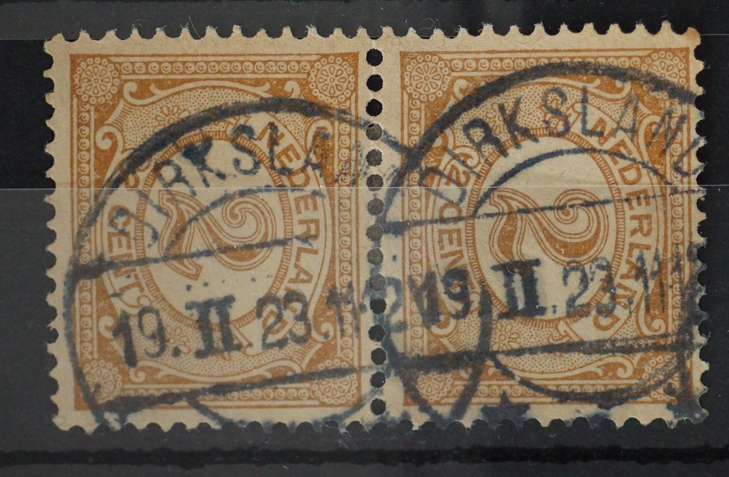 Dirksland op NVPH 54 (paar)