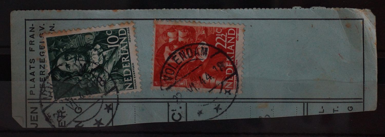 Volendam op NVPH 413 en 418 Volendam op NVPH 413 en 418