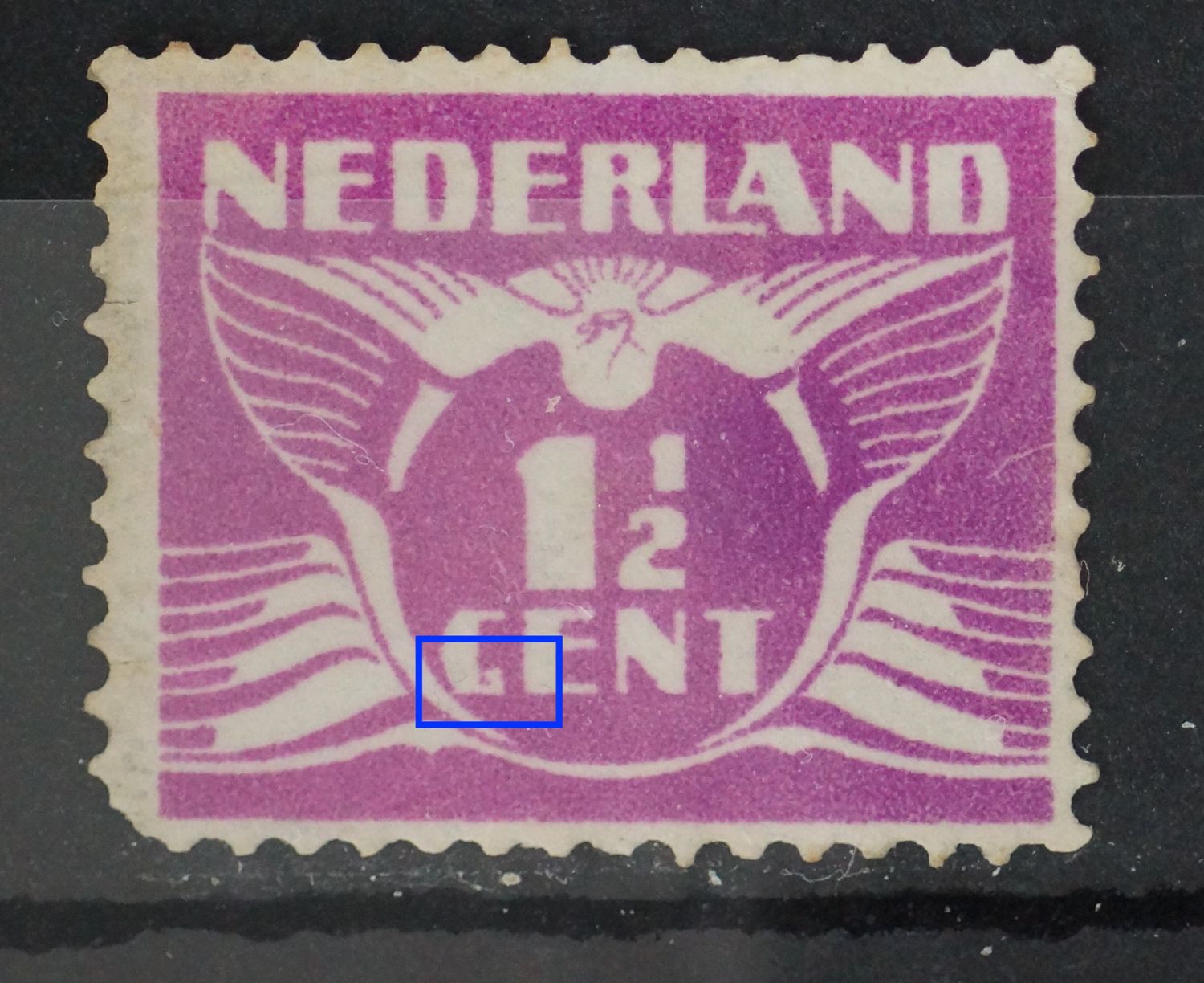 NVPH 171 - GENT in plaats van CENT