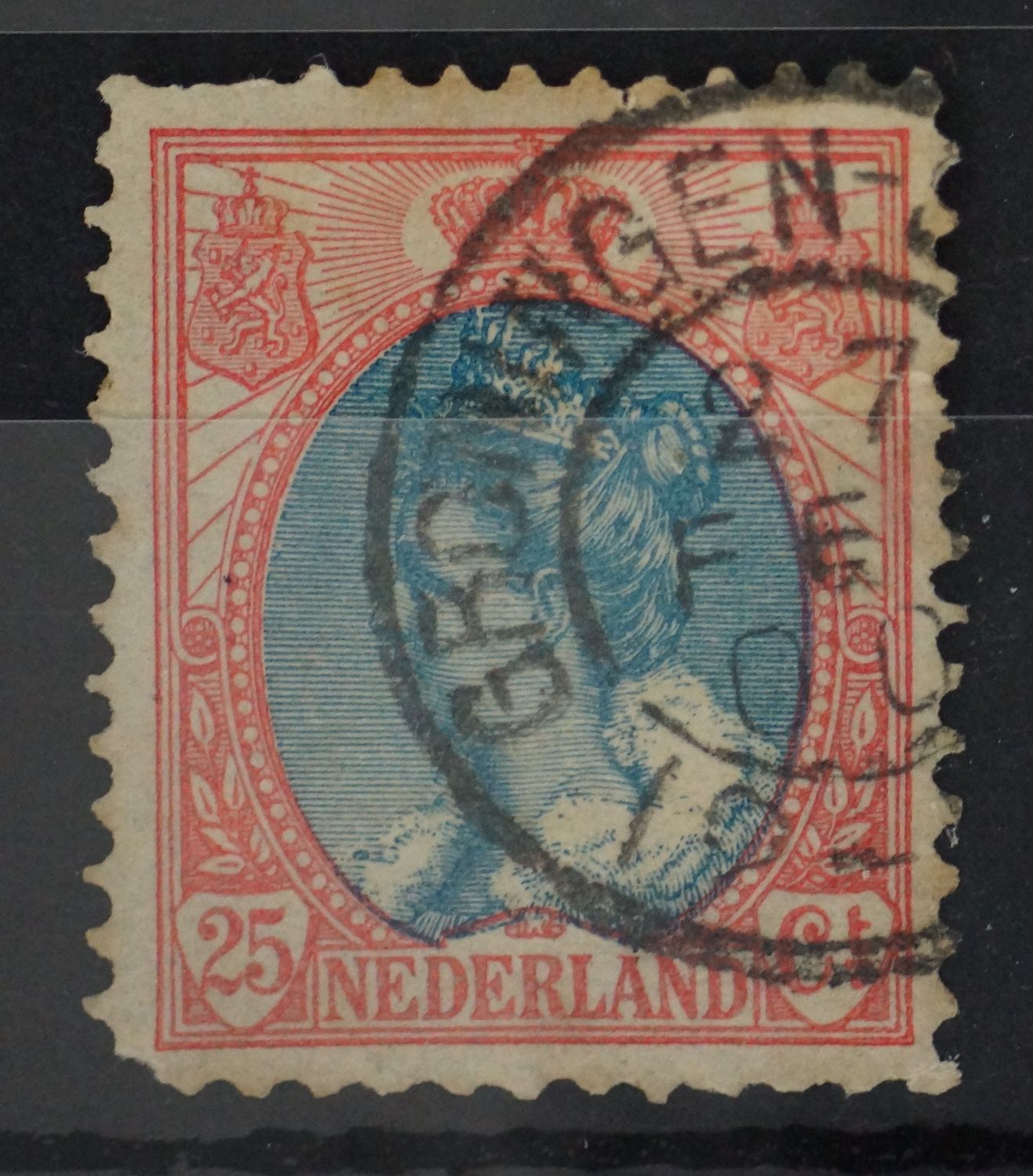 Groningen-Station op NVPH 71