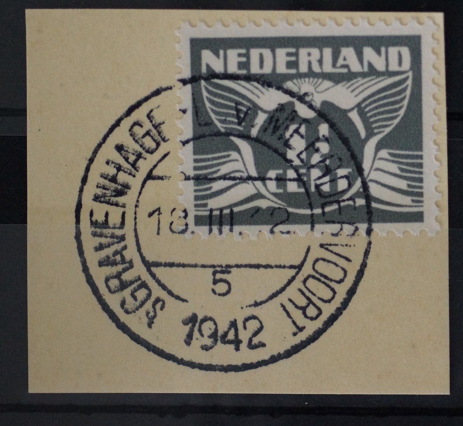 sGravenhage - L. v. Meerdervoort 5 op NVPH 171