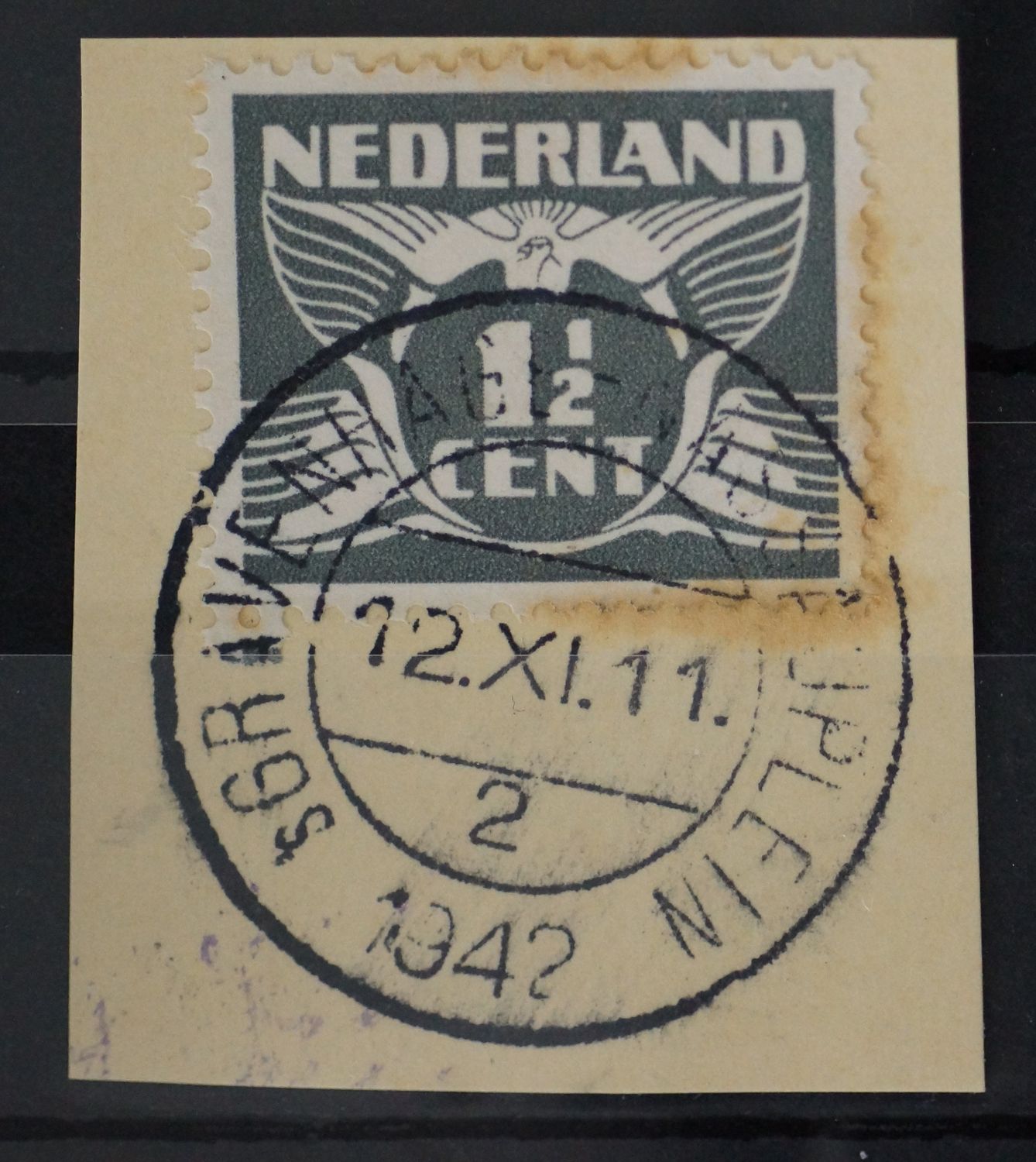 sGravenhage - Nassauplein 2 op NVPH 171 sGravenhage - Nassauplein 2 op NVPH 171