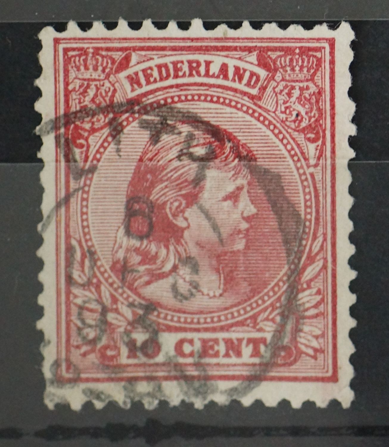 Lith op NVPH 37 - plaatfout