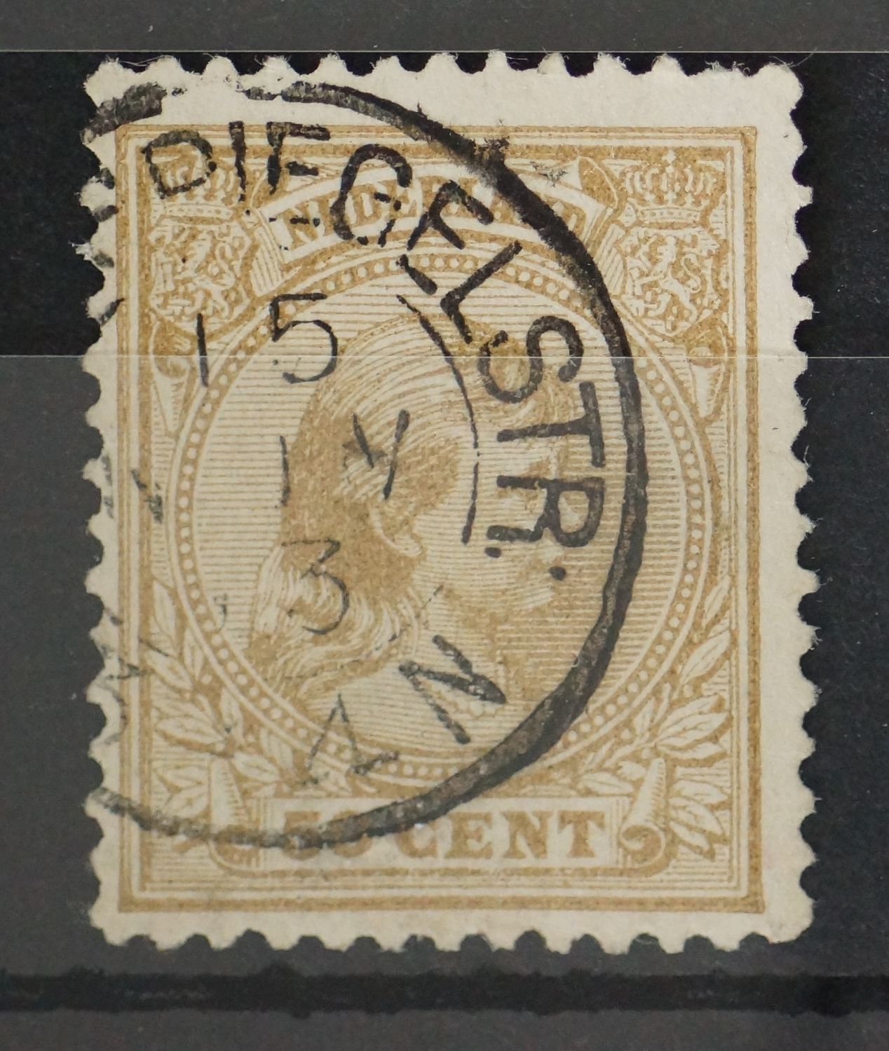 Amsterd:-Spiegelstr: op NVPH 43 Amsterd:-Spiegelstr: op NVPH 43