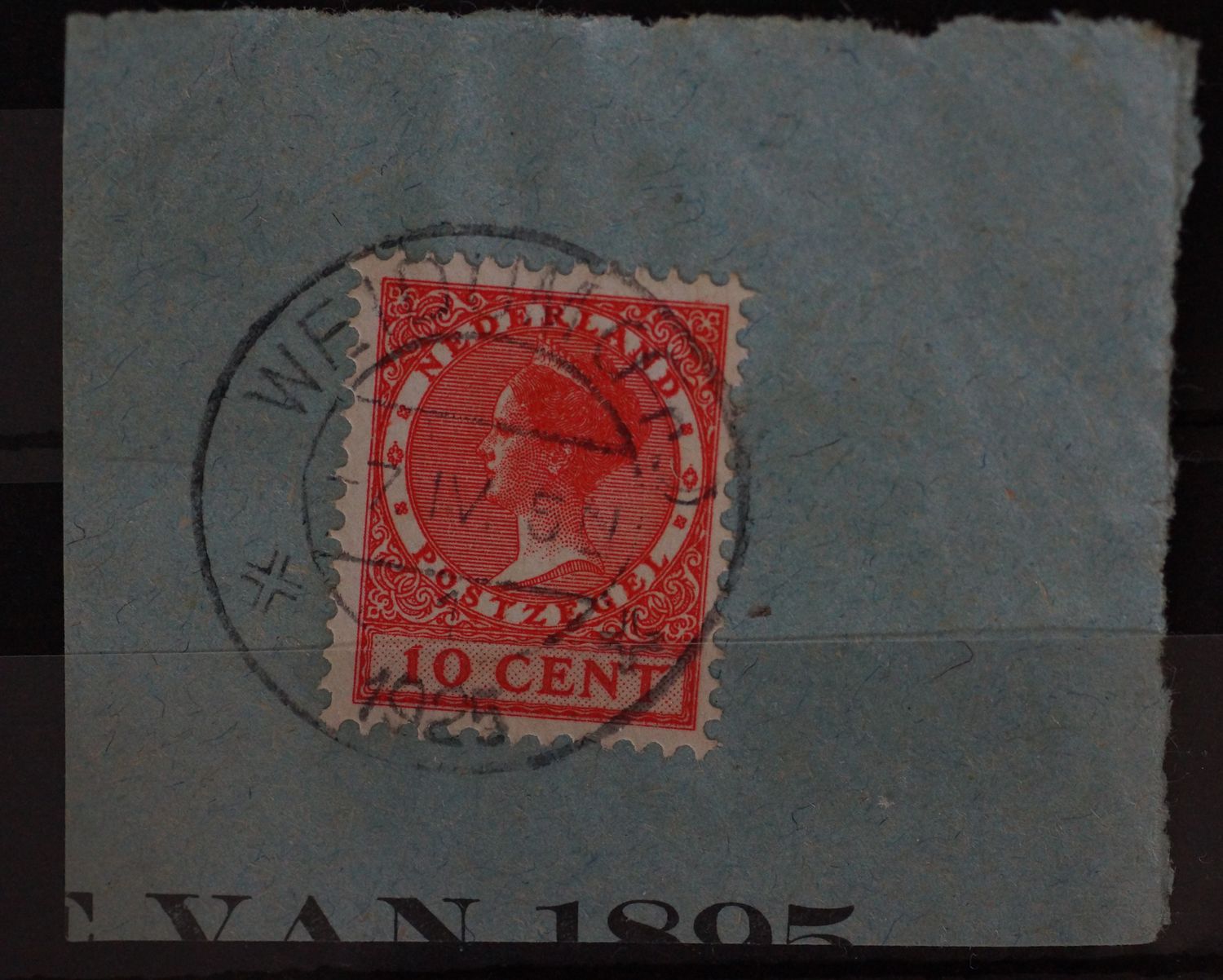 Weidum (Fr.) 1 op NVPH 153 Weidum (Fr.) 1 op NVPH 153