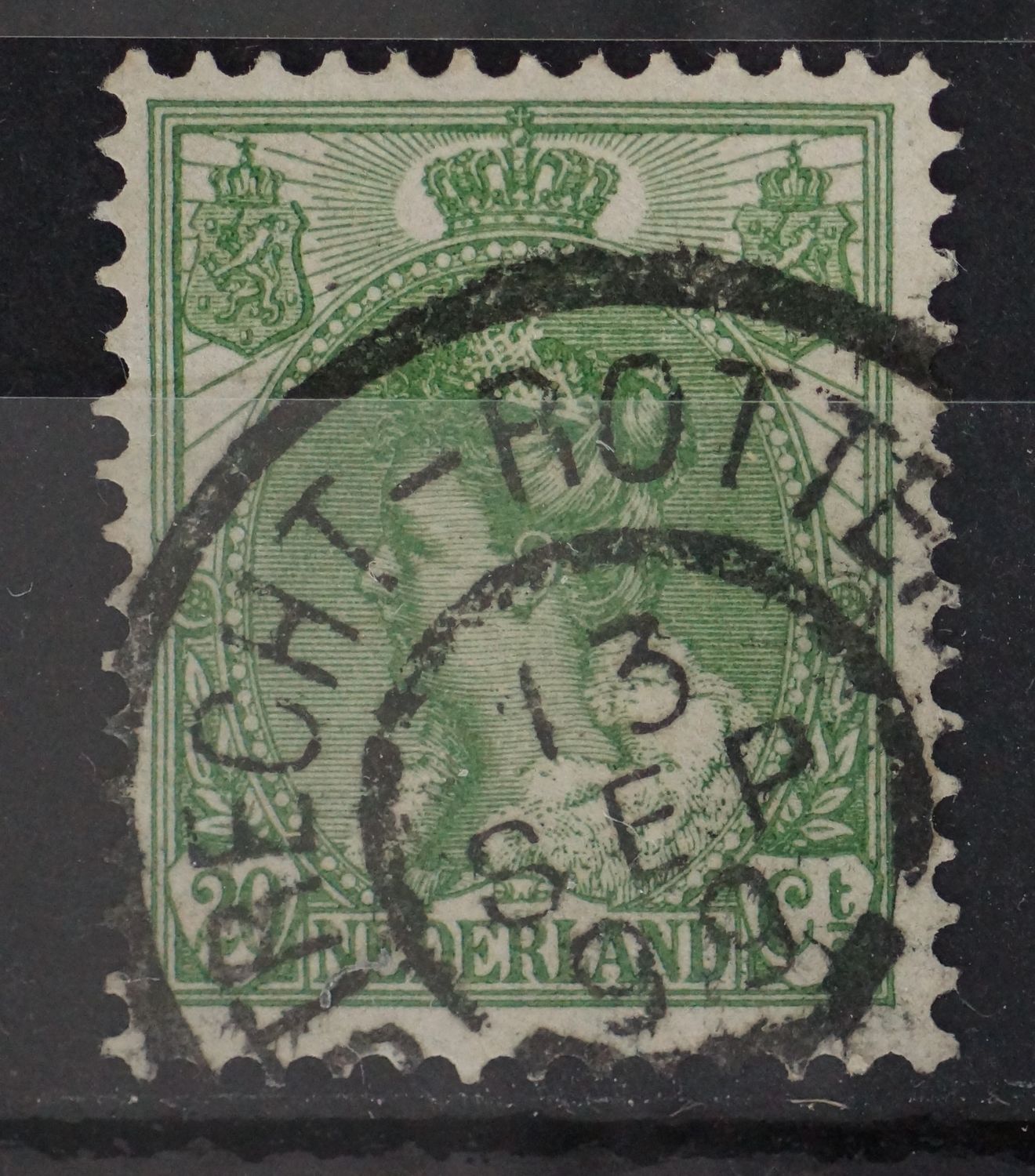 Utrecht-Rotterdam (1899) op NVPH 68