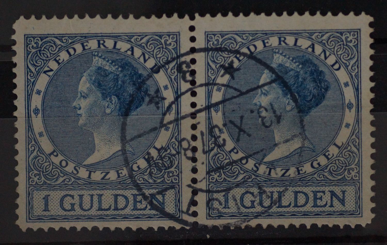 Zeist 3 op NVPH 163 (paar) - vrij schaars