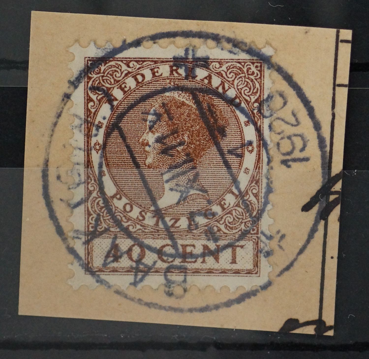 Baak (Gld.) 1 op NVPH 160 Baak (Gld.) 1 op NVPH 160